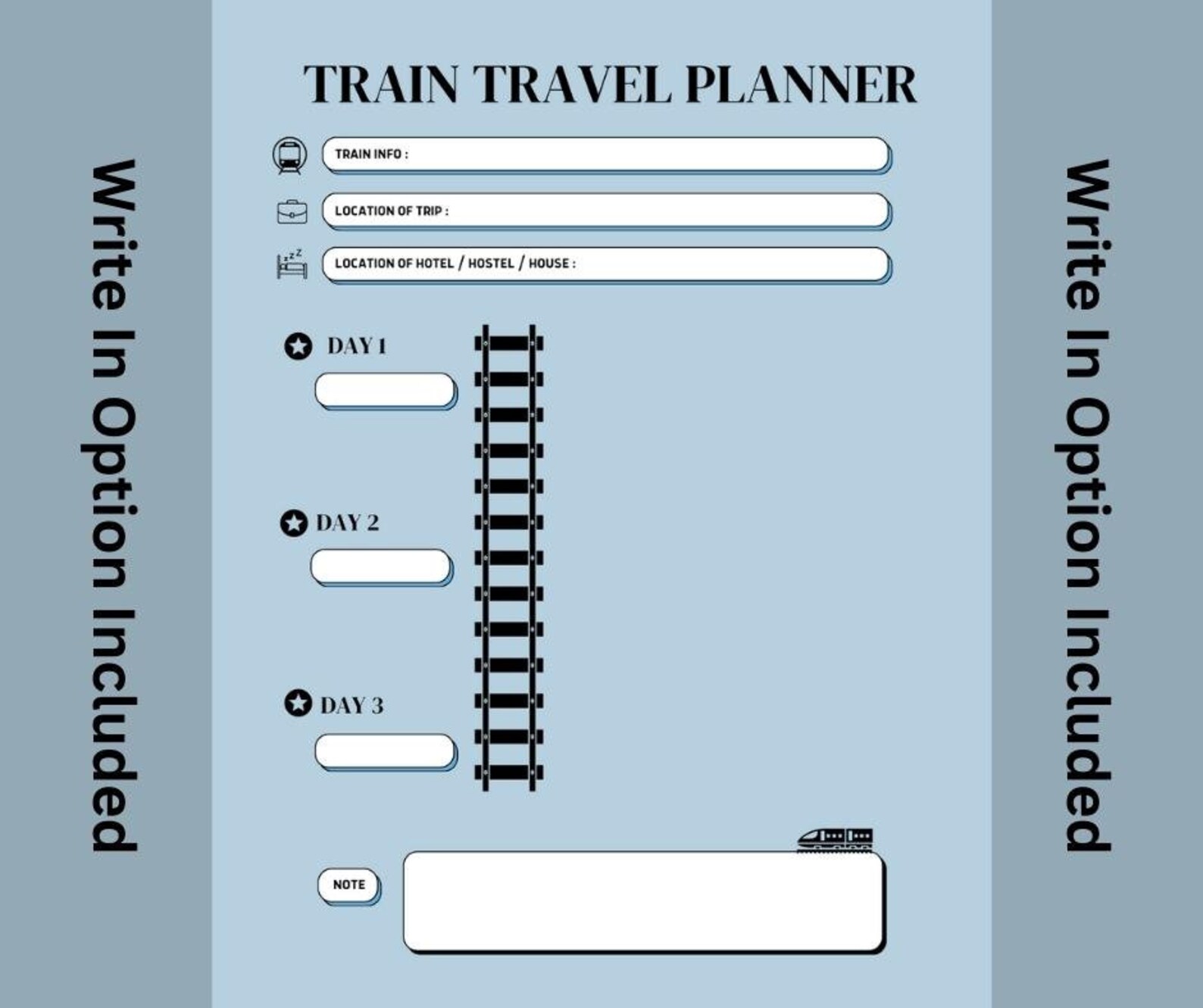 trip planner train