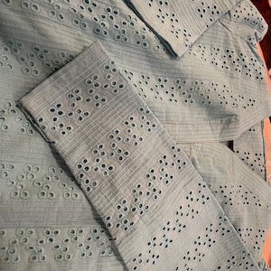 Cotton Eyelet Shirt