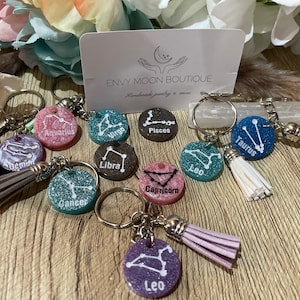 Zodiac keychain