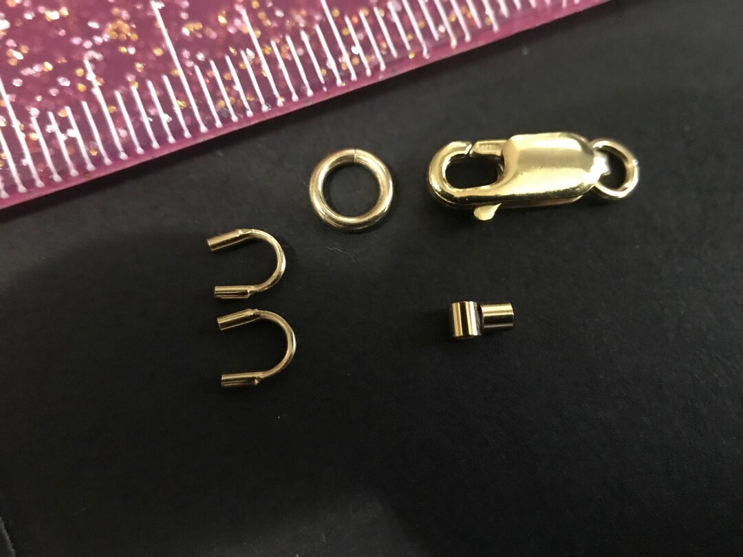 14K Gold Filled Jewelry Making Components in One Pack, Jewelry Findings