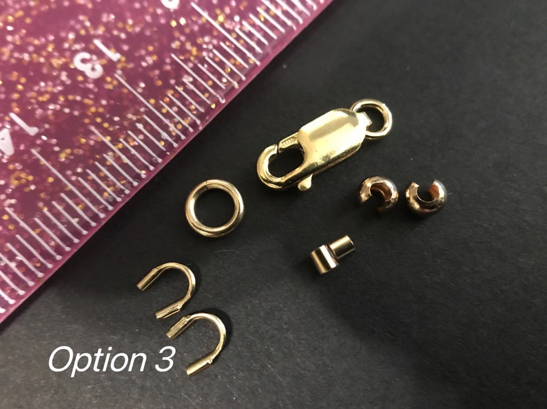 14K Gold Filled Jewelry Making Components in One Pack, Jewelry Findings