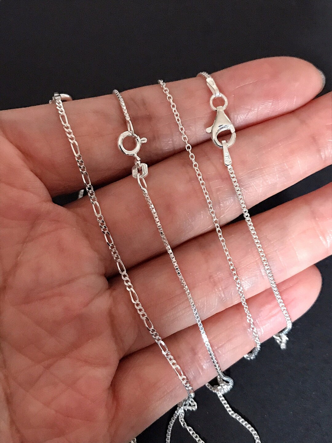 Sterling Silver Chain Necklace