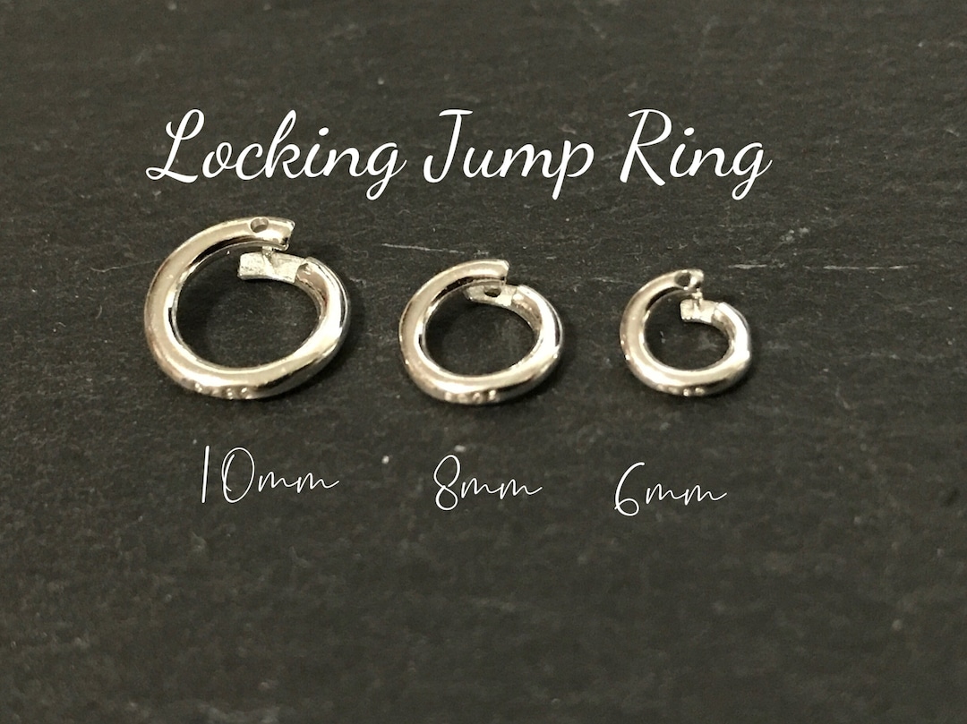 Solid Sterling Silver Locking Jump Ring Secure Locking Jump Ring 4 solid-sterling-silver-locking-jump-ring-secure-locking-jump-ring-4