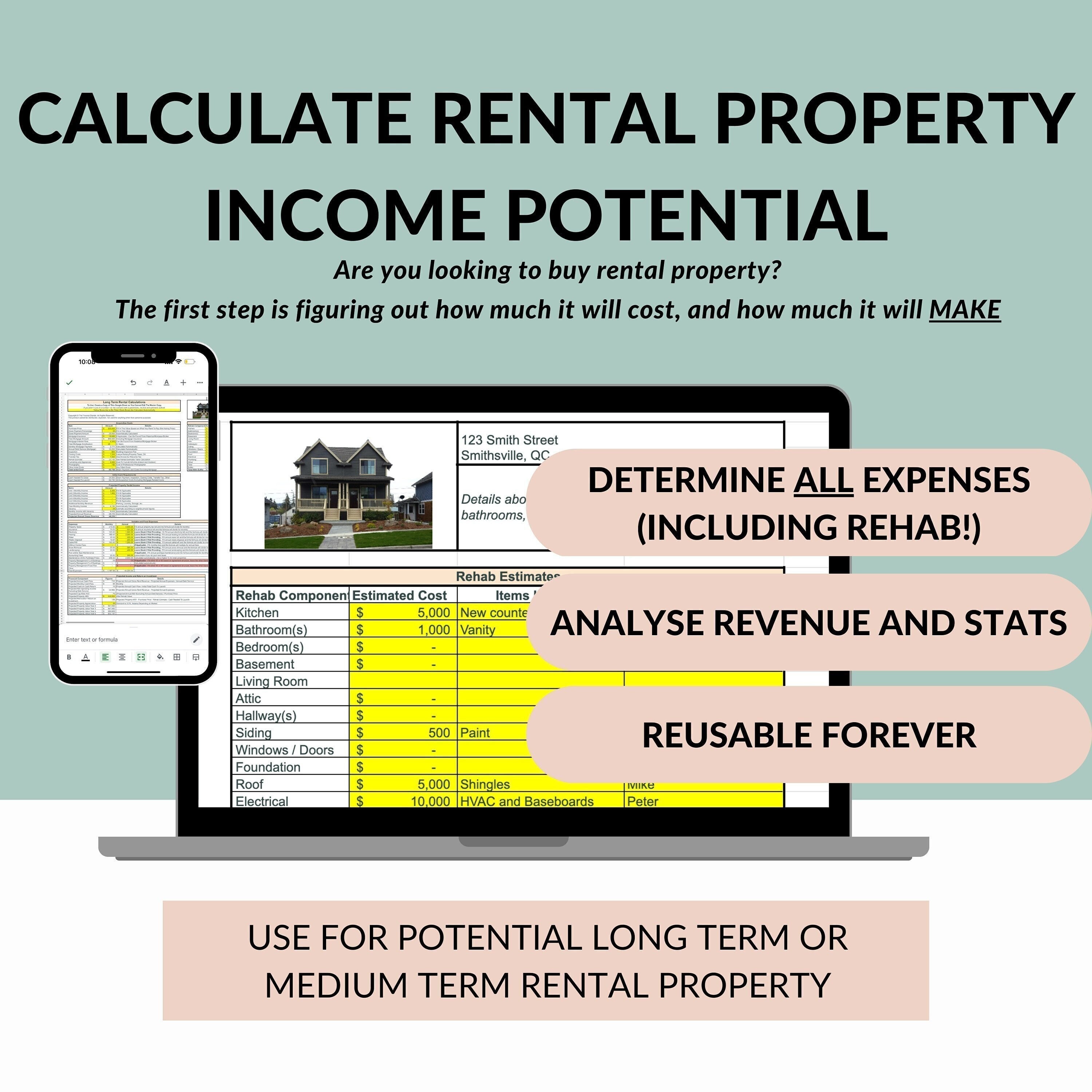 Long Term Rental Property Analysis: Acquisition Costs, Rehab and ...