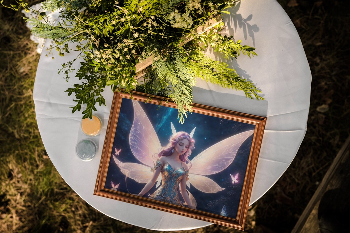 Ethereal Elegance for Home Decor, Classic Fairy, Ethereal World, Art