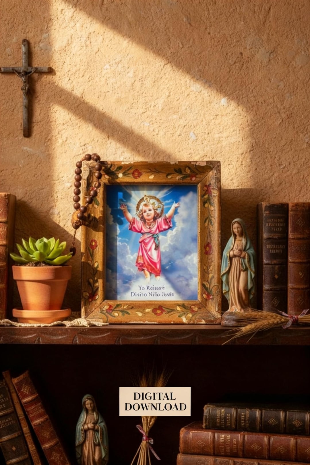 El Divino Niño, Digital Download, Christ Child Artwork, Religious