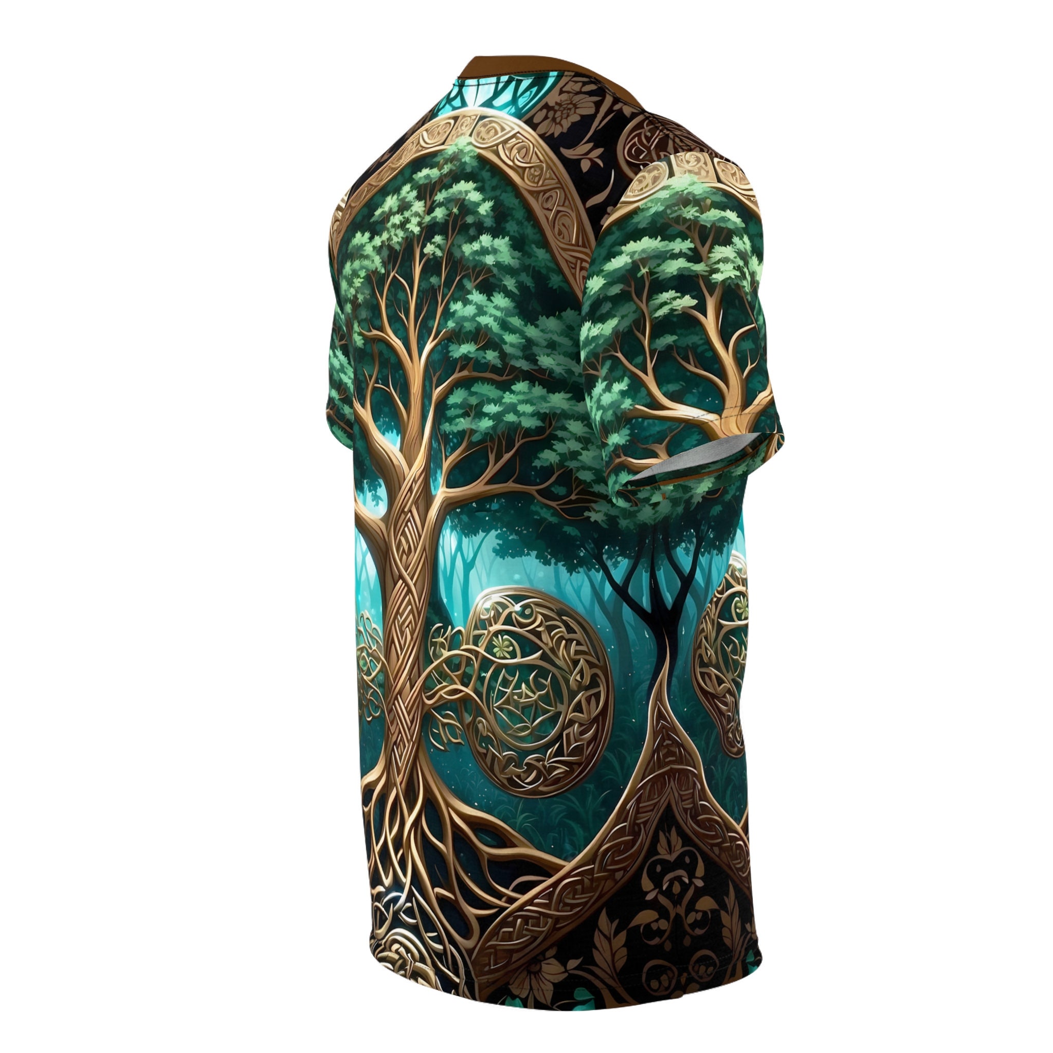 Ochterlony Clan Unisex Polo Shirt - Celtic Tree Of Life