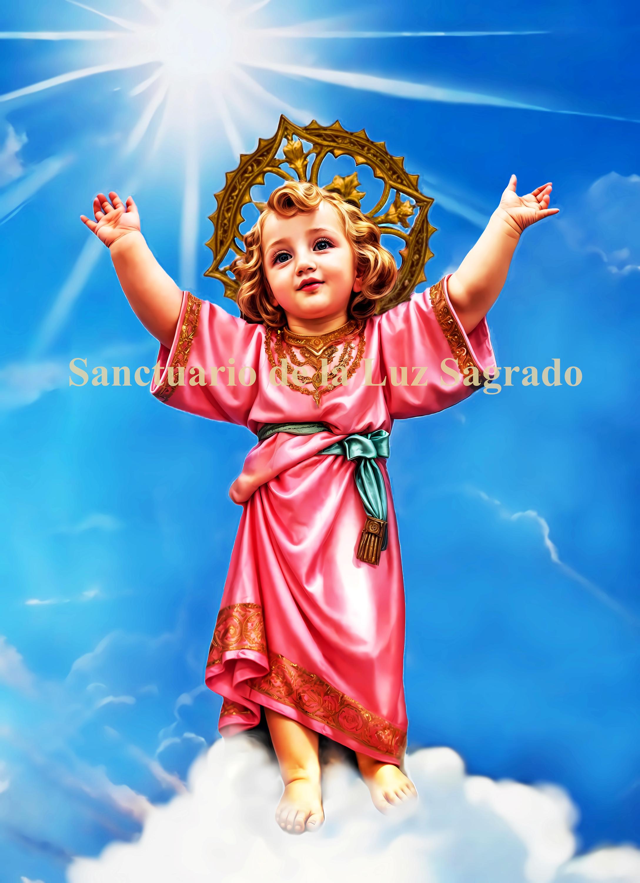 El Divino Niño Print, Christ Child Artwork, Religious Home Decor