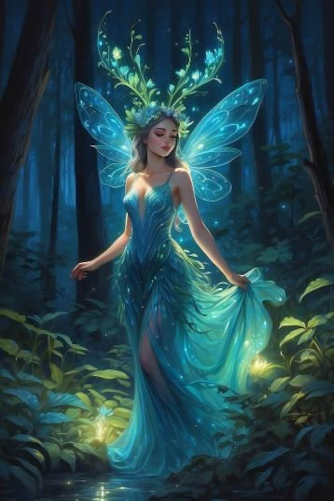 Enchanting Wall Decor for Every Home: Ethereal Art for Instant - Etsy