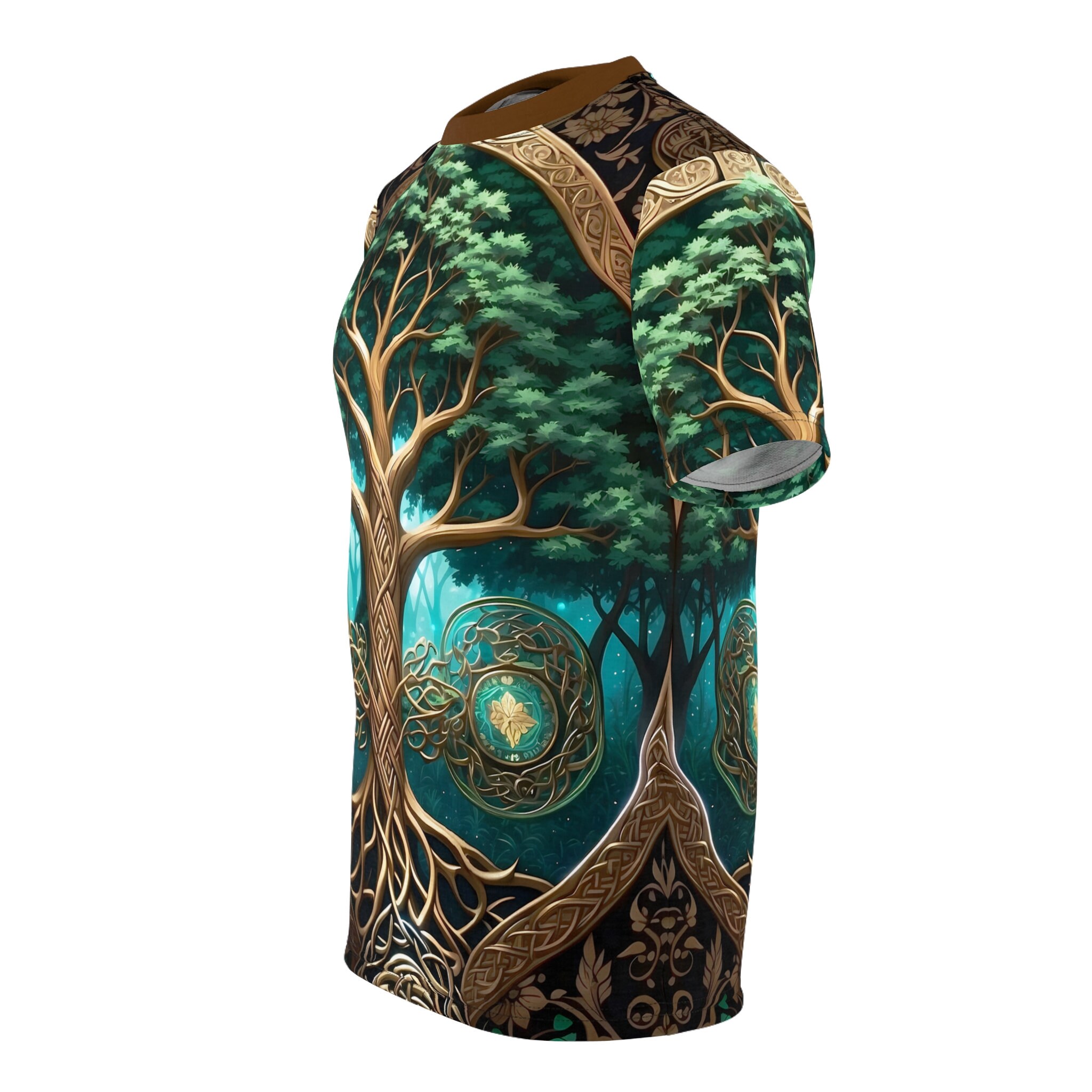 Ochterlony Clan Unisex Polo Shirt - Celtic Tree Of Life main image 1