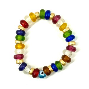 Colorful Evil Eye Bracelet