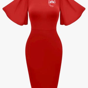 delta red dress Delta Crochet Halter Midi Dress / Red | MESHKI