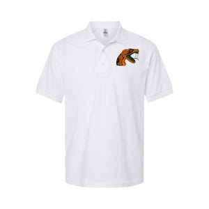 Florida A&M University Embroidery Polo Shirt in White (Uni-Sex)