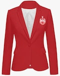 Delta Sigma Theta Embroidery Blazer in Red