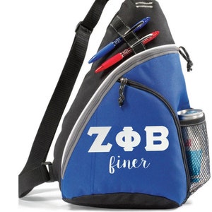 Zeta Phi Beta Cross-Body bag in Glitter/Non-Glitter