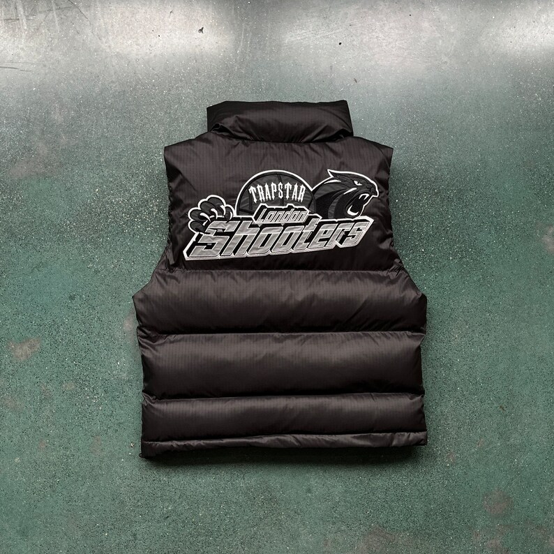 Trapstar NEW Bodywarmer Gilet Black Sale Etsy UK