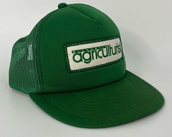 Pioneer Seeds Vintage Foam-lined Trucker Hat Patch Green  display picture 3