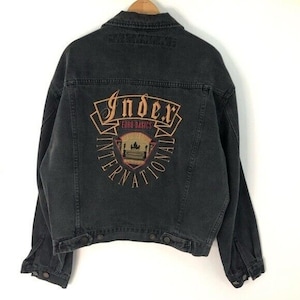 Vintage Embroider Faded Coat - Etsy
