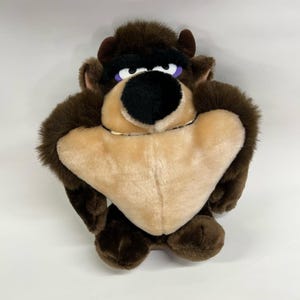 Vintage 1993 Warner Bros Tasmanian Devil Plush Toy