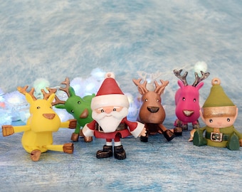3D Christmas Toys Stl Pack Decor with 3D Stl Files and Ready to Print & Christmas Gift, 3D Printing, Christmas Decor, 3D Printed Decor