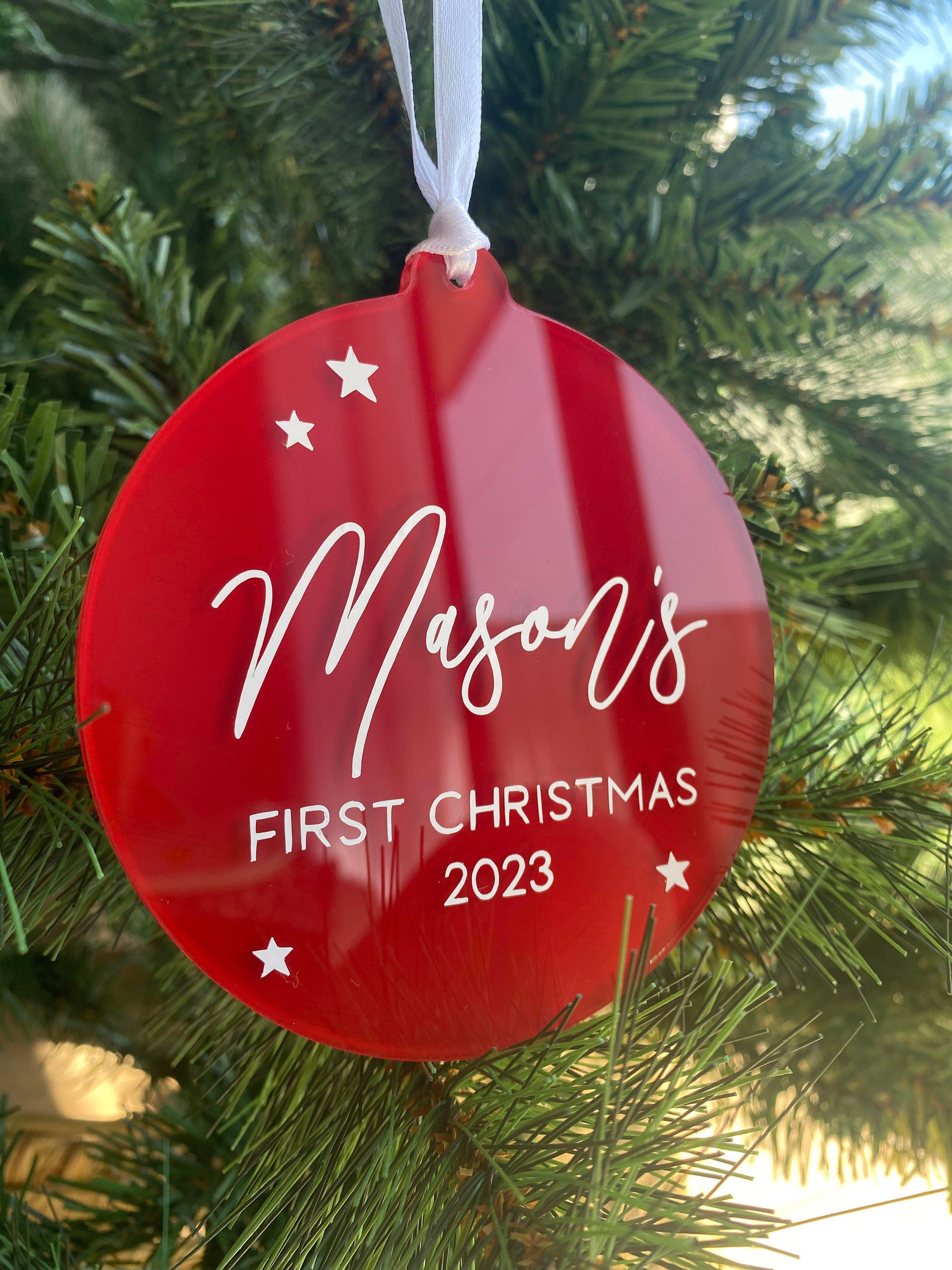 My First Christmas Ornament 