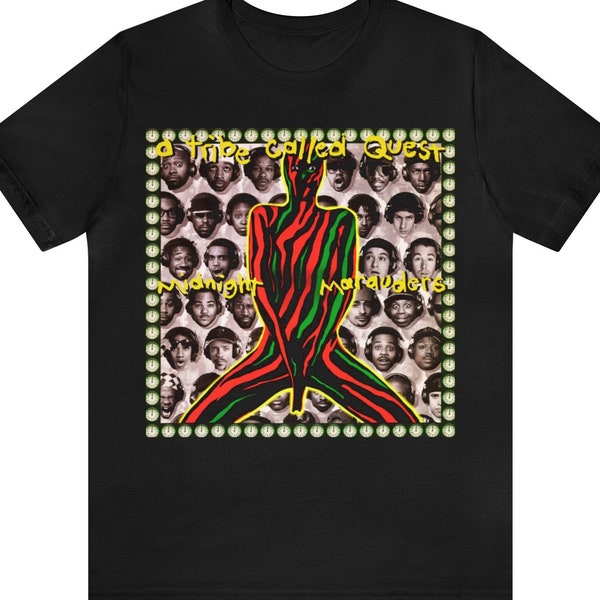 T-shirt Vintage A Tribe Called Quest - Taille S - Hip Hop 90's Délavé