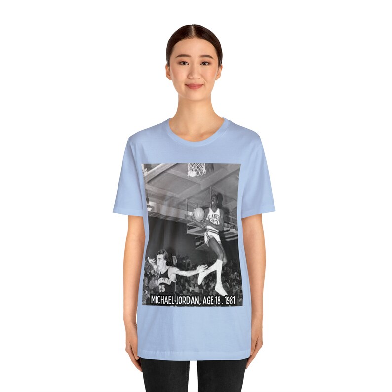 Rare Michael Jordan Shirt High School Game. Laney High Wilmington NC