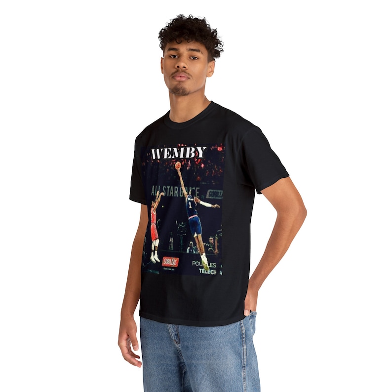 Sweat à Capuche Signé Wembanyama - Équipe De France, Taille XL, Gris, Neuf Avec Étiquette