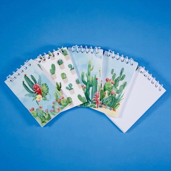 Little Pricks - Cactus Notepad - 12 Designs, Mini Notepad, Corporate Gifts, Office Accessories, Pocket Notepad
