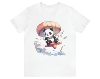 Panda T-Shirt | Cute Animal Graphic Tee for Kids and Adults | Funny and Adorable Shirt