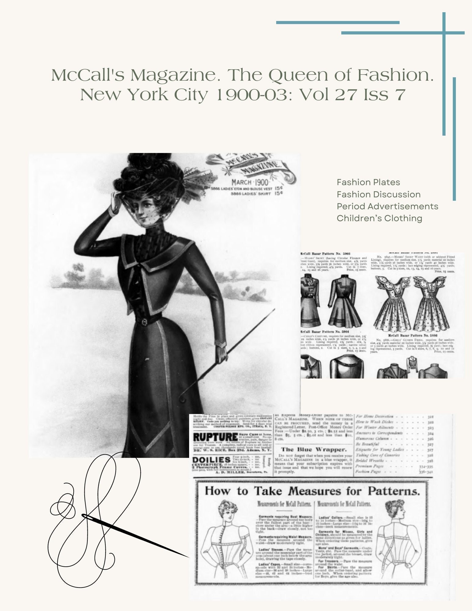 1900 fashion children - Etsy 日本
