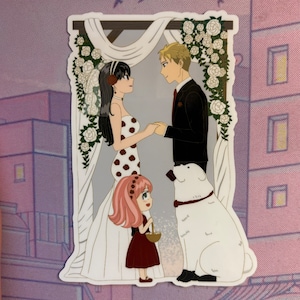 Spy x Family Wedding Sticker