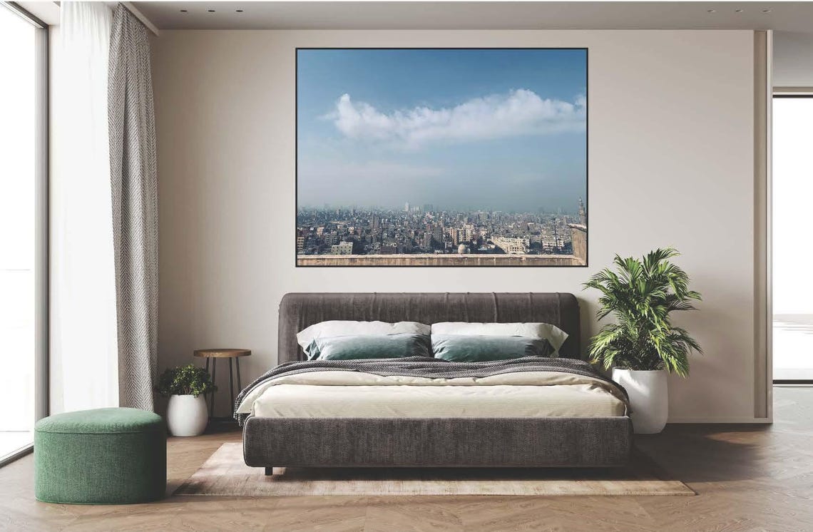 Cairo Skyline Print - Etsy