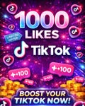 1,000 TikTok Likes - Fast Delivery - Boost Your TikTok Profile Instantly product logo