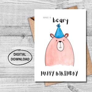 Cartão de aniversário engraçado para imprimir, cartão de aniversário engraçado para ele, cartão de aniversário engraçado para ela, cartão de aniversário para impressão