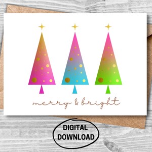 Christmas Card, Christmas Printable Card, Small Business Christmas Card, Holiday Printable Card, Printable Holiday Card