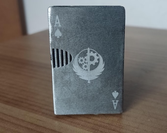 Fallout themed card lighter casino vegas