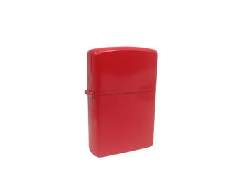 Cherry Red Petrol Lighter