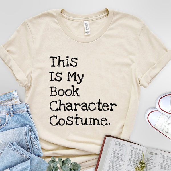 This Is My Book Character Costume Unisex t-shirt