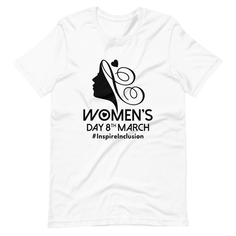 International Women's Day 2024 8 March IWD Inspire Inclusion Unisex T
