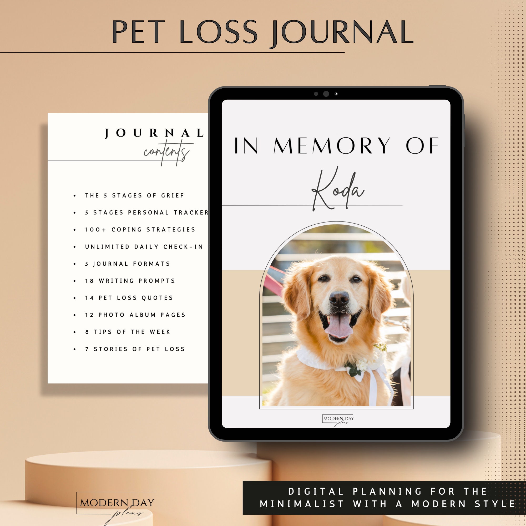 Pet Memory Book - Etsy