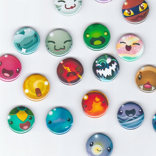 Slime Rancher Button Pins/ Magnets - 1 inch