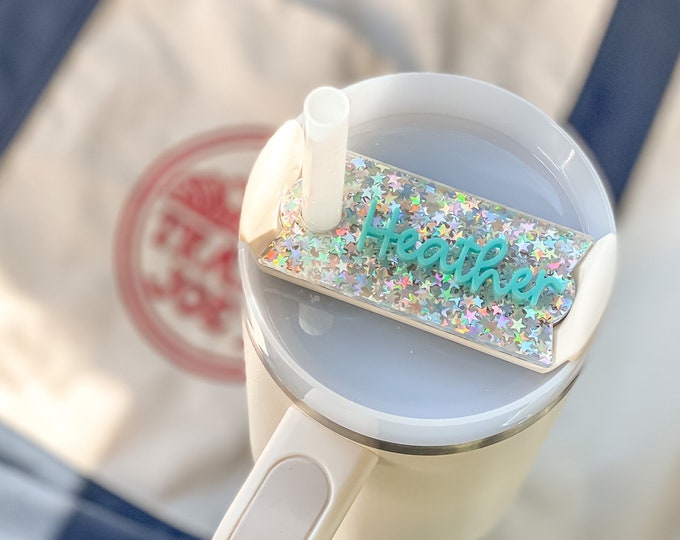 Chaos Coordinator Teacher Name Plate - Stanley Cup Tumbler Accessory Gift