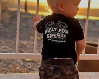 Camicia per bambini/neonati realizzata per la velocità