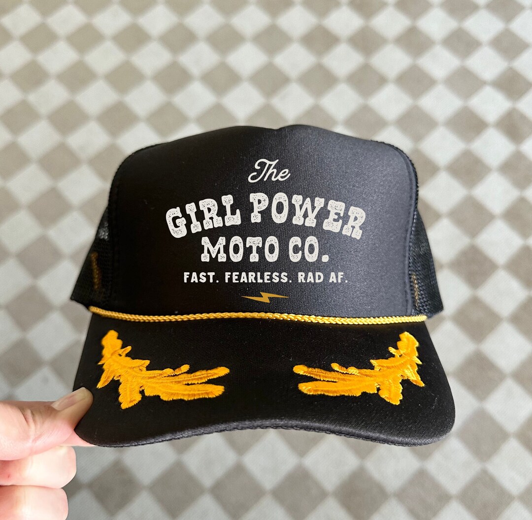 Magical Girl Embroidered Trucker Hat main image 0