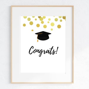 Tarjeta de felicitaciones por graduación, tarjeta de graduación imprimible, clase de 2024, descarga instantánea, graduación de 2024 imprimible, tarjeta de felicitaciones