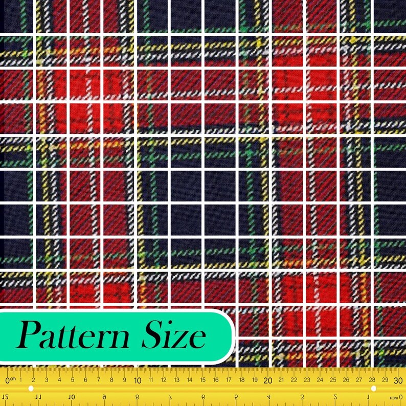 Traditional Scottish Plaid Theme Fabric, Premium Quality Fabric - for ...