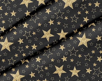 Beautiful Stars Theme Fabric, Premium Quality Fabric - For Quilting, DIY, Crafting Perfect For All Your Projects.