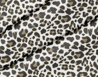 Leopard Pattern Theme Fabric, Premium Quality Fabric - For Quilting, DIY, Crafting Perfect For All Your Projects.