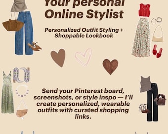 Your Personal Online Stylist | Personalized Outfit Styling + Shoppable Lookbook